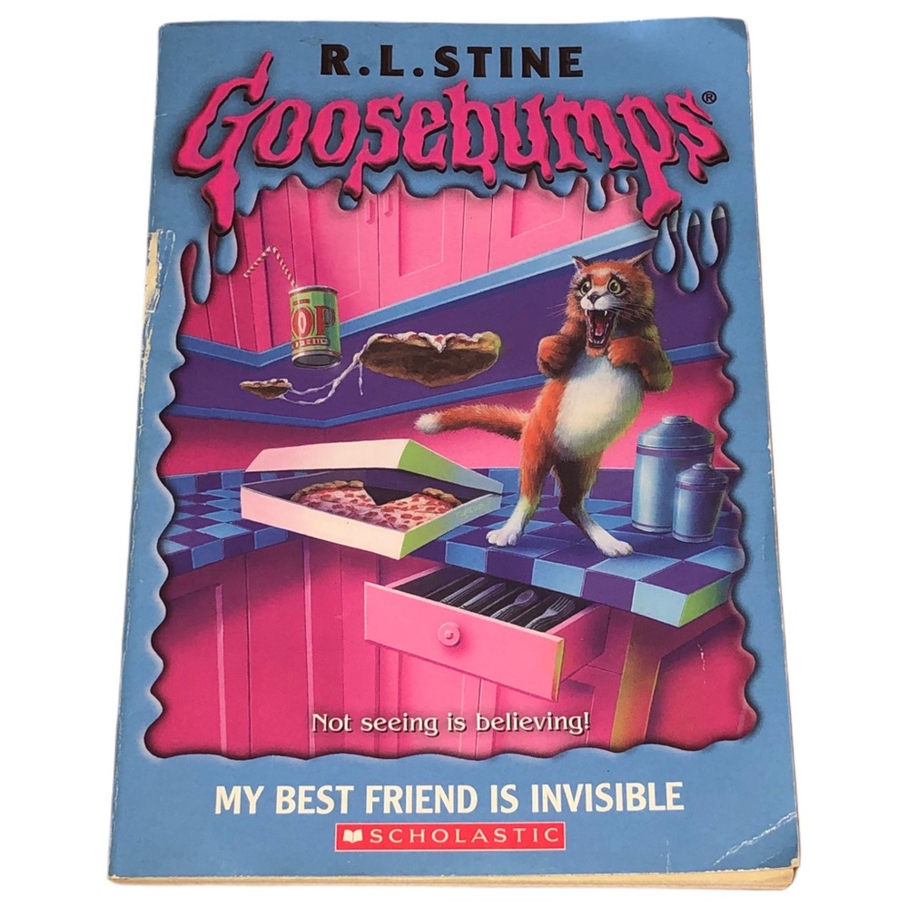 R.L. Stine Goosebumps #57: My Best Friend Is Invisible Book